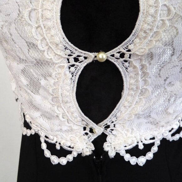 SCOTT McCLINTOCK BRAND WOMENS SHORT BLACK DRESS (PRE-OWNED) SIZE 12 - Picture 14 of 16